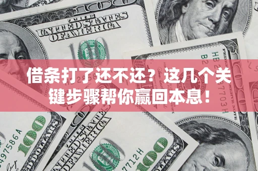 北京借条打了还不还？这几个关键步骤帮你赢回本息！