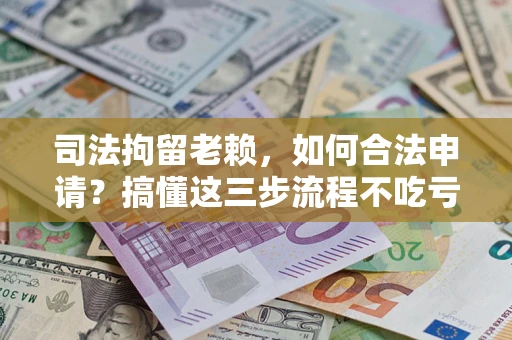 北京司法拘留老赖，如何合法申请？搞懂这三步流程不吃亏！