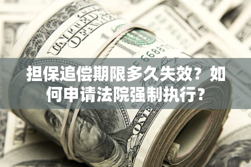 北京担保追偿期限多久失效？如何申请法院强制执行？