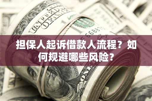 北京担保人起诉借款人流程？如何规避哪些风险？