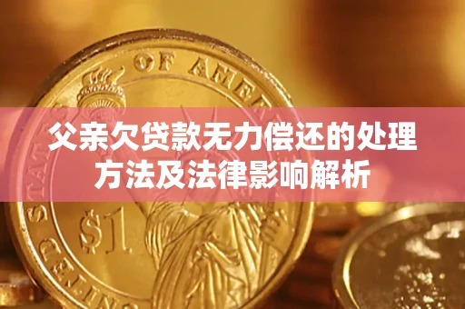 北京父亲欠贷款无力偿还的处理方法及法律影响解析