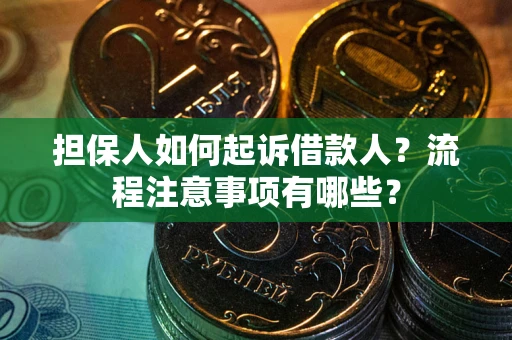 北京担保人如何起诉借款人？流程注意事项有哪些？